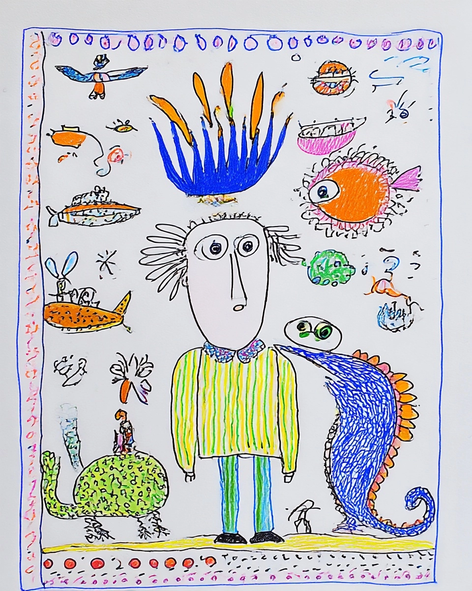 Midjourney SREF 3564 Whimsical Worlds — sample image 3