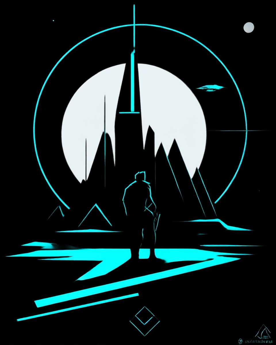 Midjourney SREF 3565 Neon Frontiers — Cyberpunk Futuristic