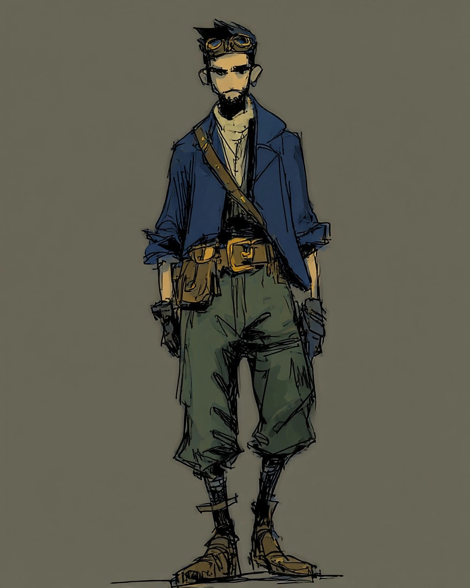 Midjourney SREF 3596 Steampunk Wanderers — sample image 2