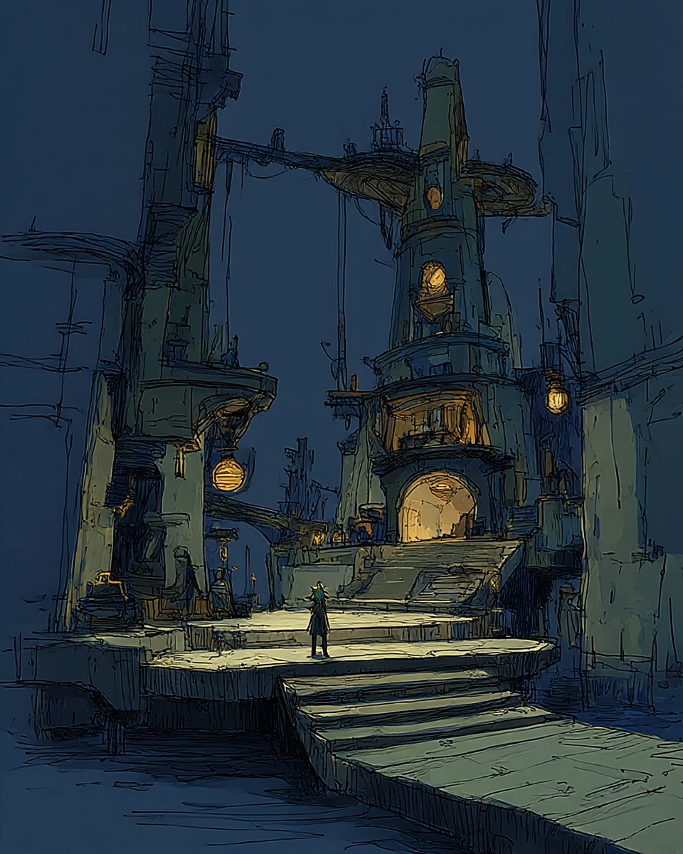 Midjourney SREF 3596 Steampunk Wanderers — sample image 4