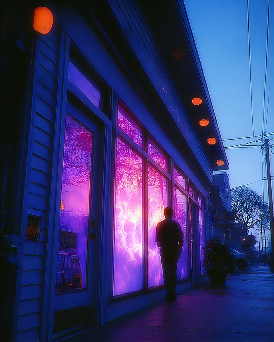 Midjourney SREF 3690 Neon Reverie — Cyberpunk Mysterious