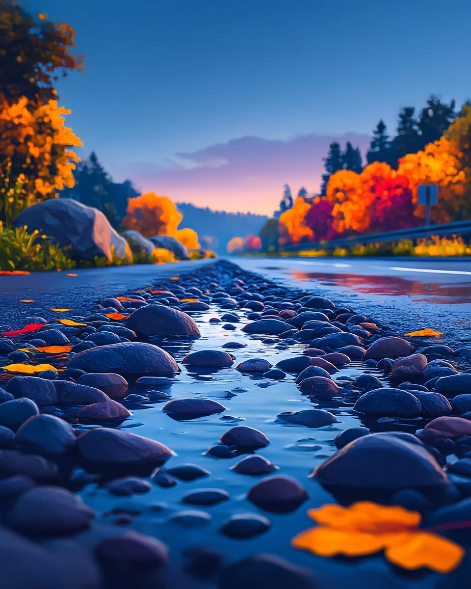 SREF 3704 Autumn's Azure Dream