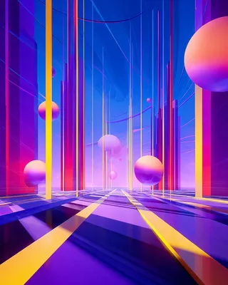 Midjourney SREF 371 Neon Sanctum — sample image 2