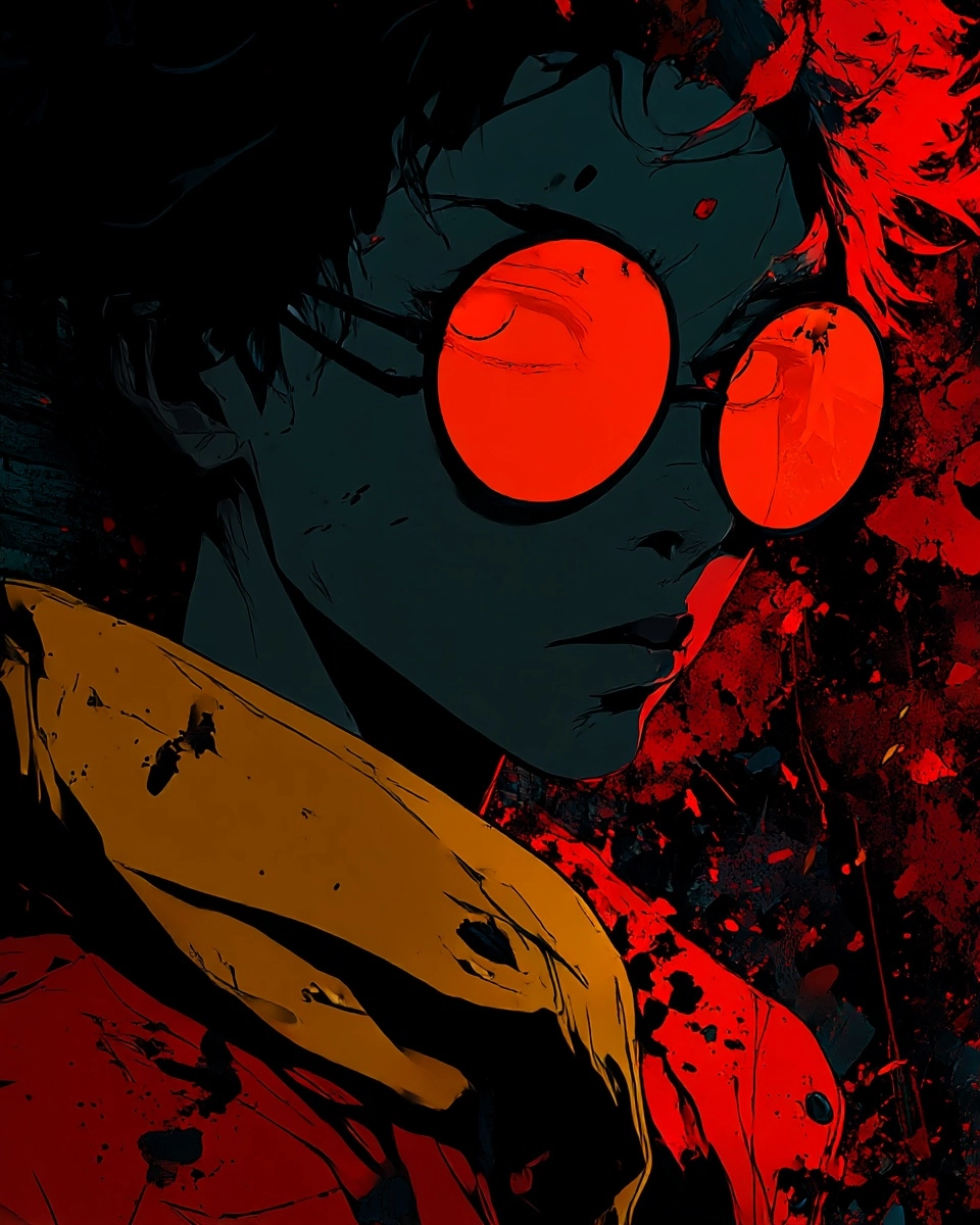 Midjourney SREF 3715 Crimson Requiem — sample image 3