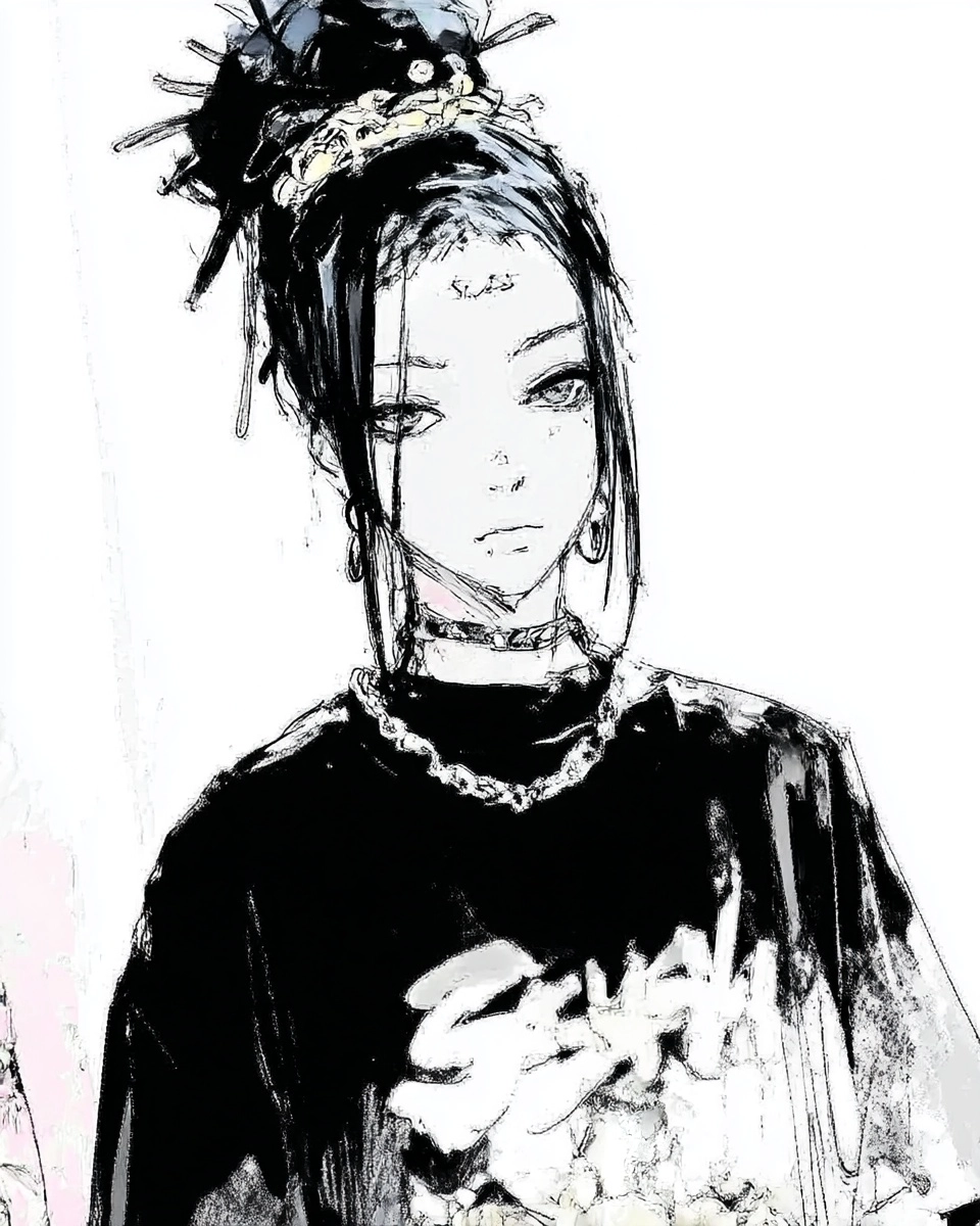 Midjourney SREF 3721 Sketched Reverie — sample image 2
