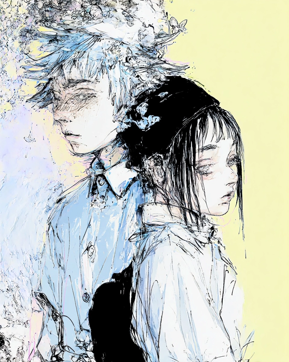 Midjourney SREF 3721 Sketched Reverie — sample image 4
