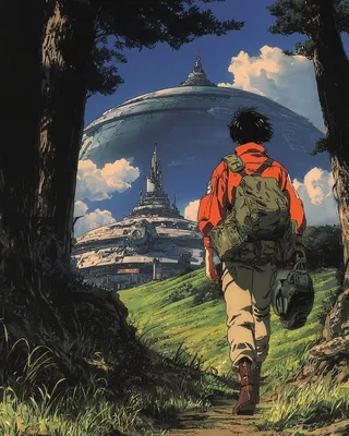 Midjourney SREF 378 Celestial Wanderer — sample image 4