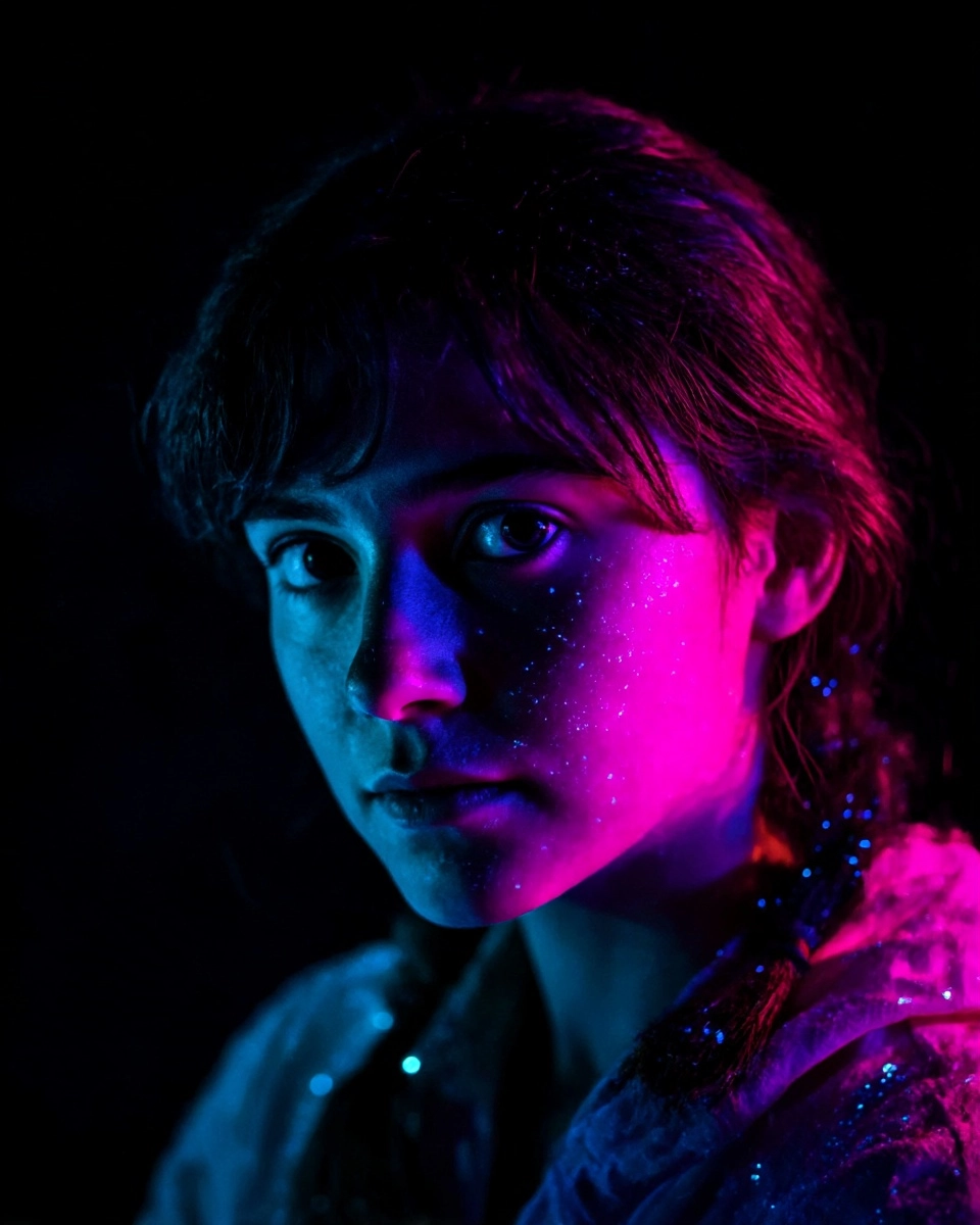 Midjourney SREF 3780 Neon Dreams — sample image 4