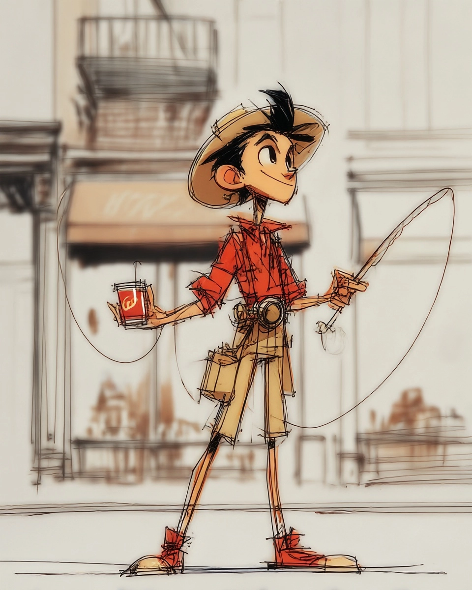 SREF 3793 Vintage Character Sketches