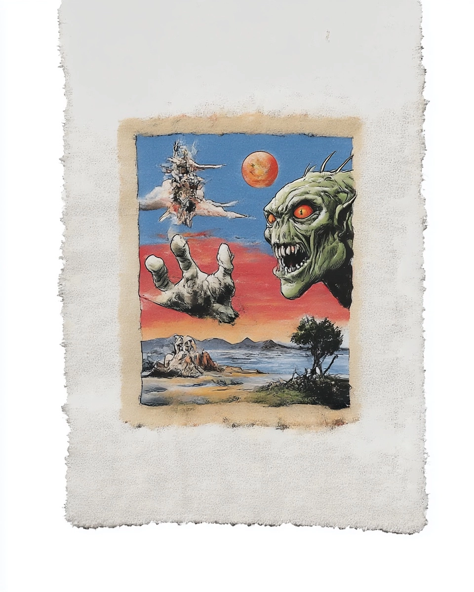 Midjourney SREF 3806 Vintage Surrealism — sample image 2