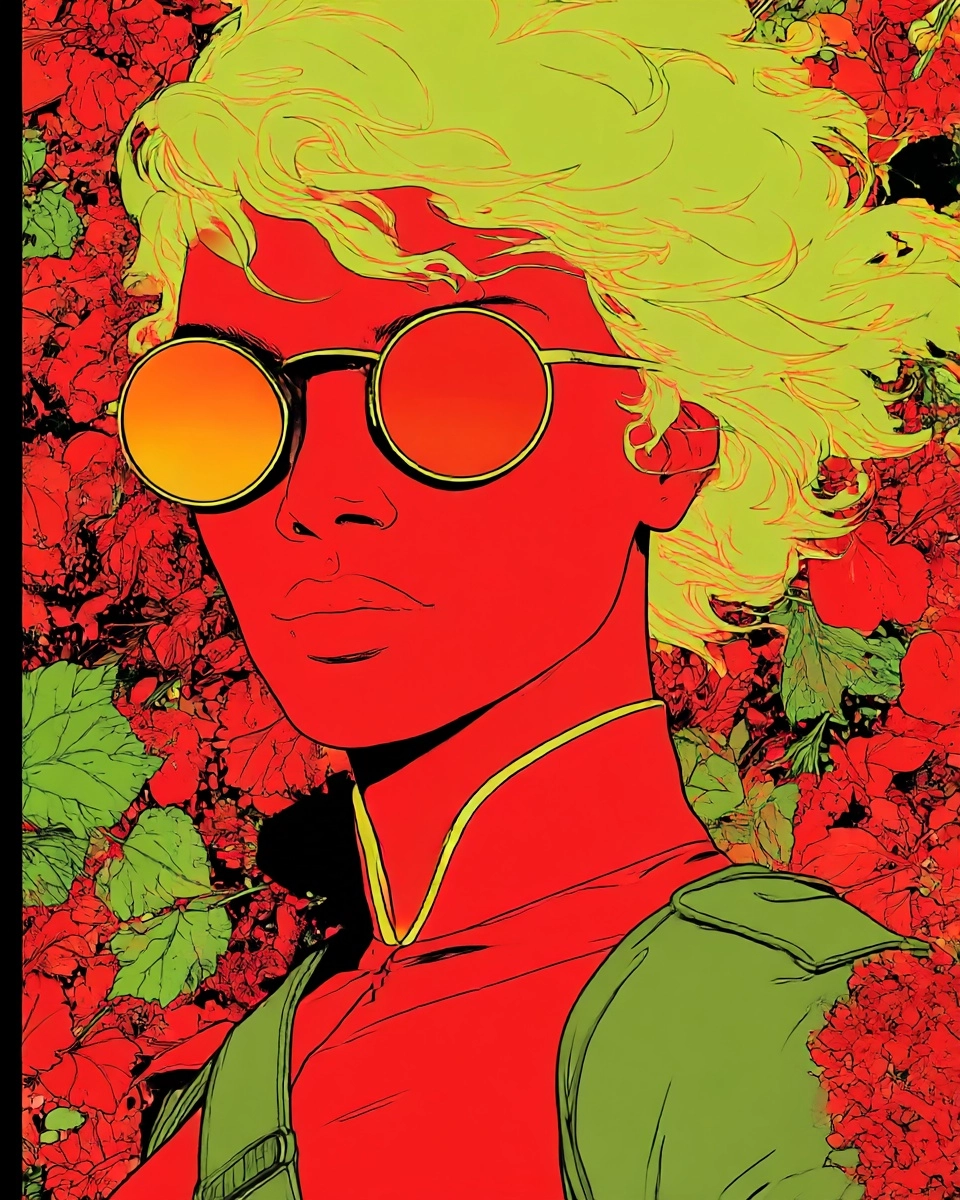 Midjourney SREF 3808 Neon Wanderers — sample image 4
