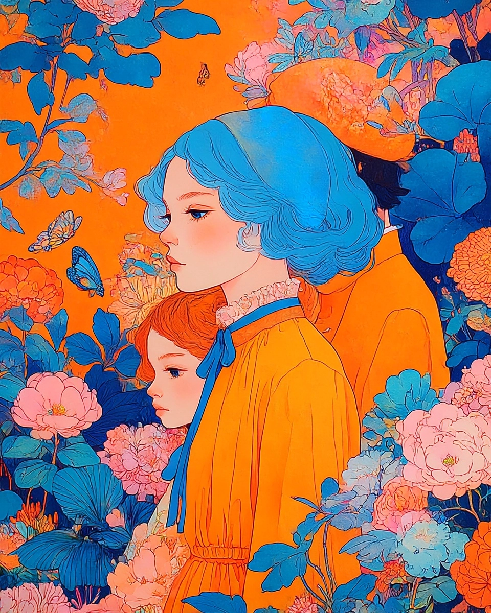 SREF 3845 Chromatic Garden Girls