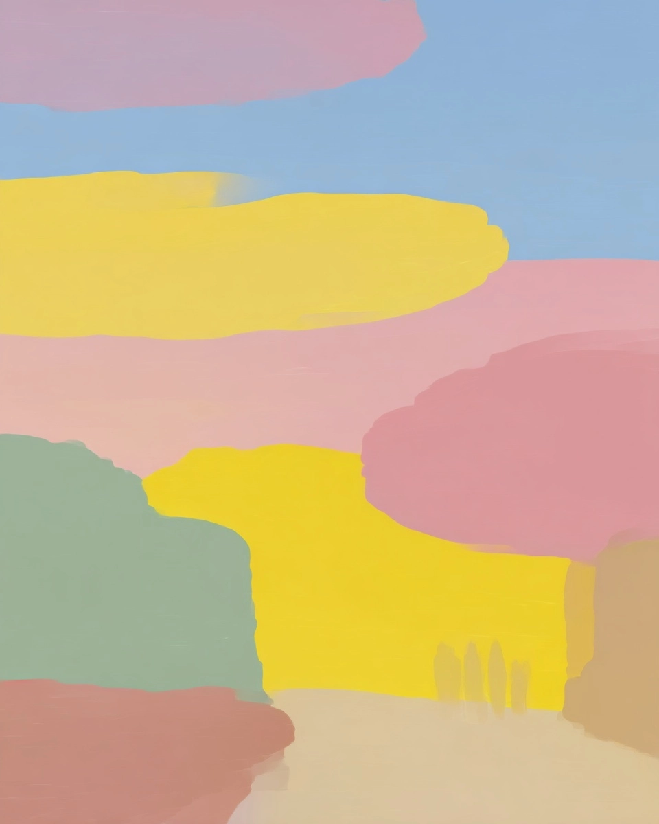 Midjourney SREF 3864 Pastel Reverie — sample image 3