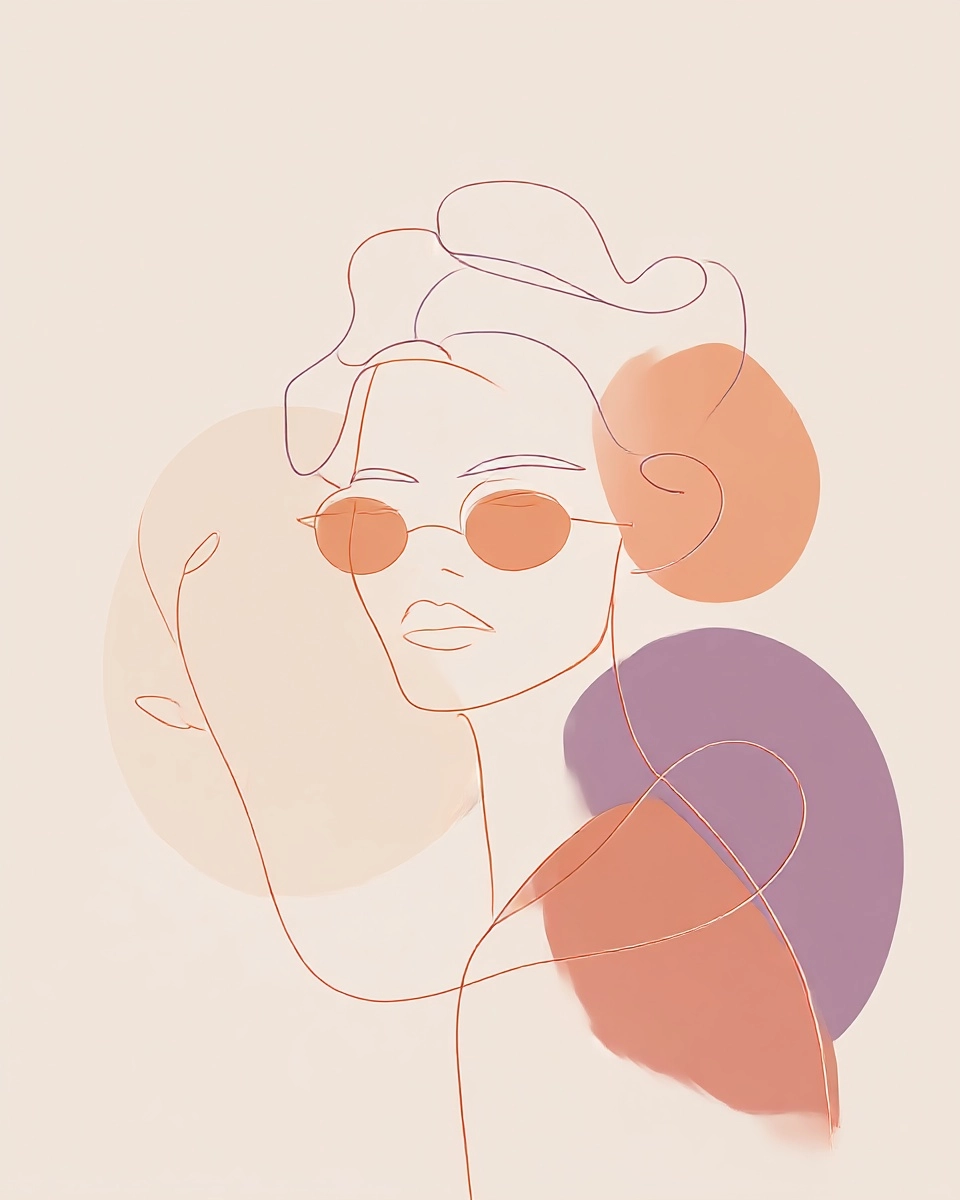 SREF 3877 Minimalist Reverie