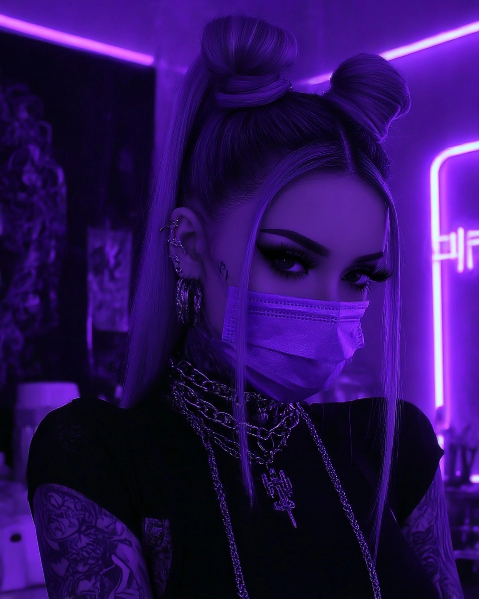 SREF 3879 Neon Rebellion