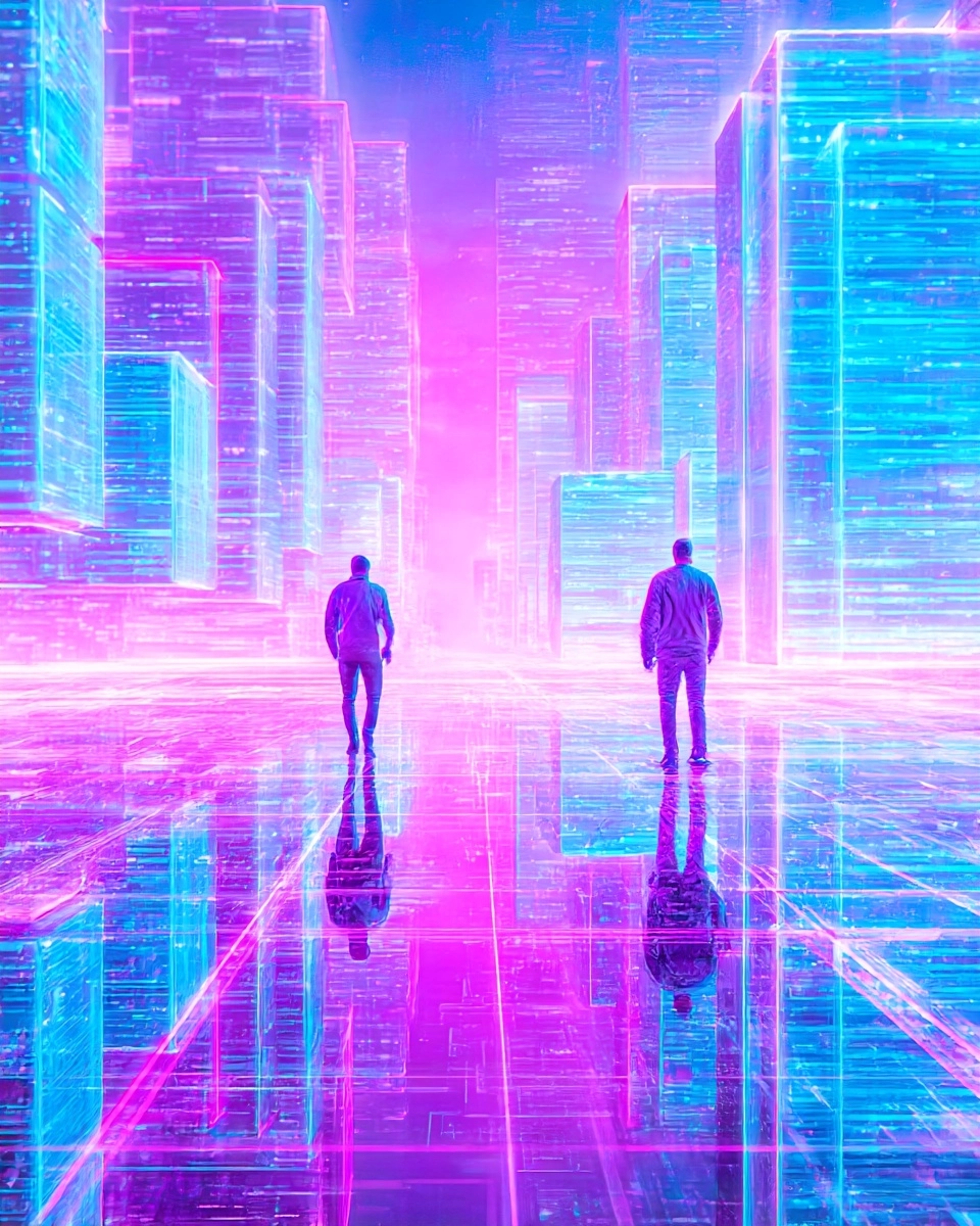 Midjourney SREF 3882 Neon Metropolis — Cyberpunk Futuristic