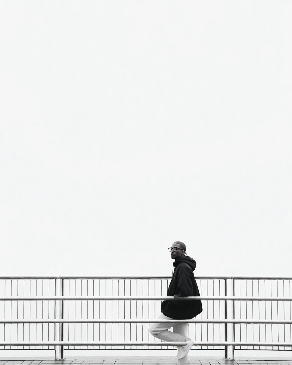 Midjourney SREF 3902 Solitary Wanderer — Minimalist Melancholic