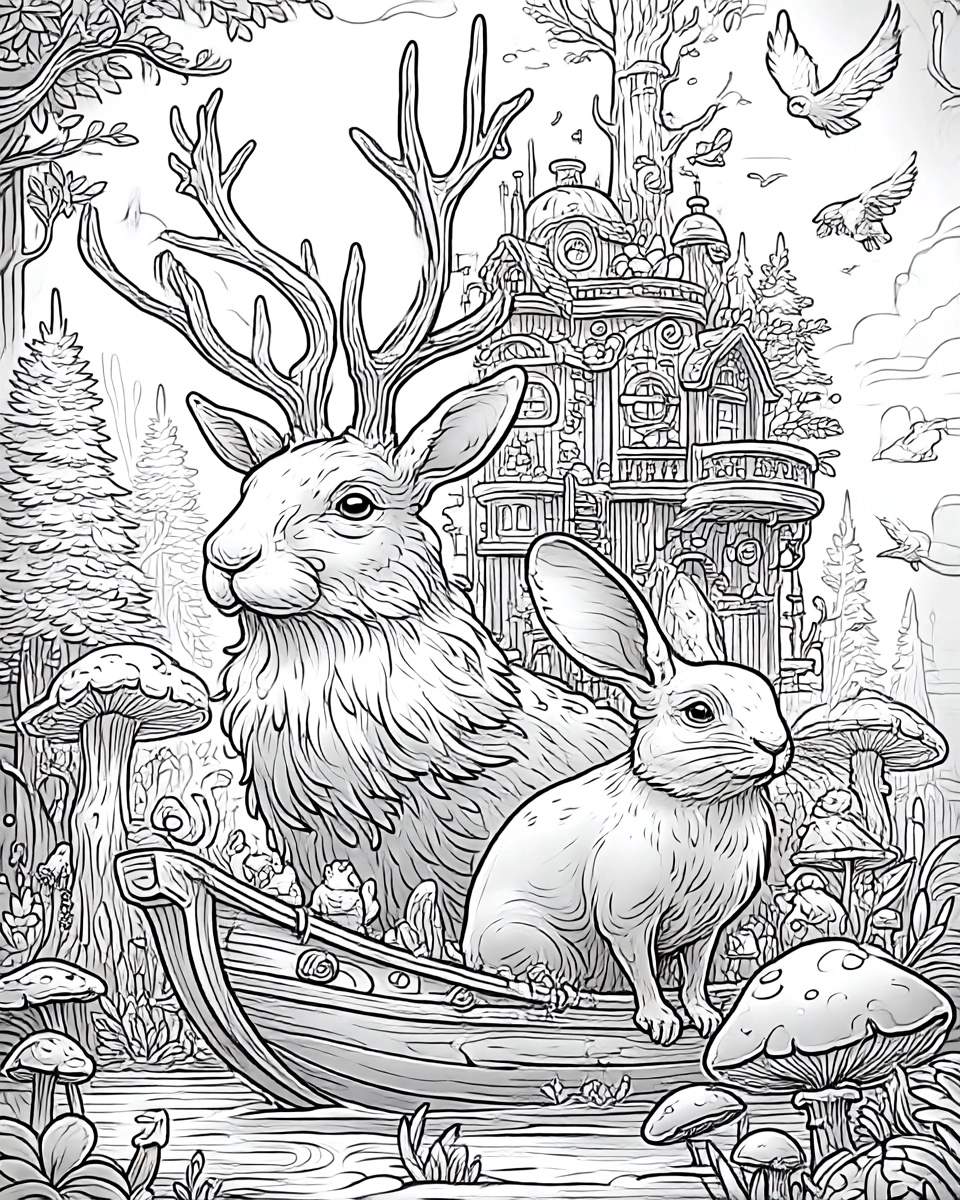 SREF 3922 Enchanted Forest Tales