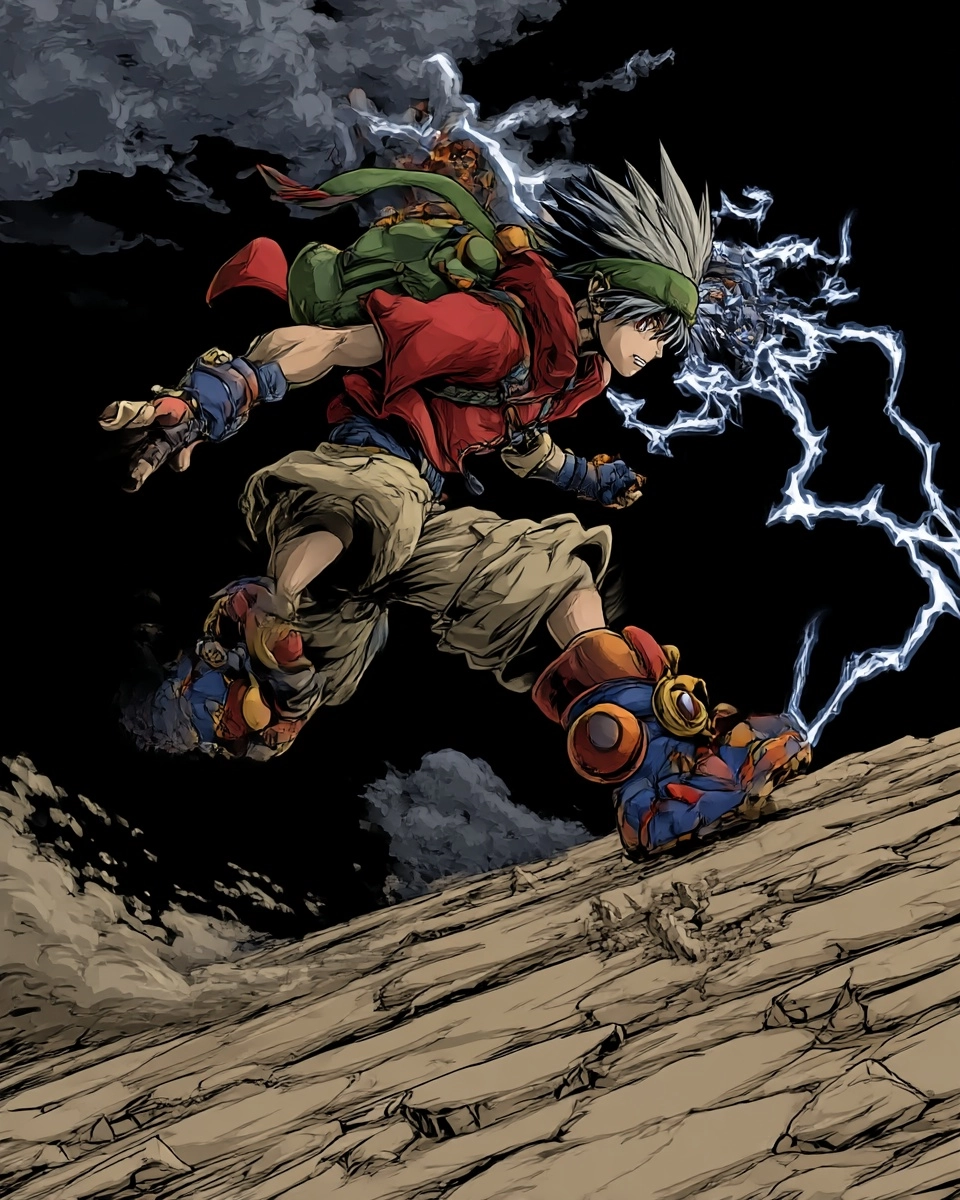 Midjourney SREF 3946 Red Warrior Legacy — sample image 2