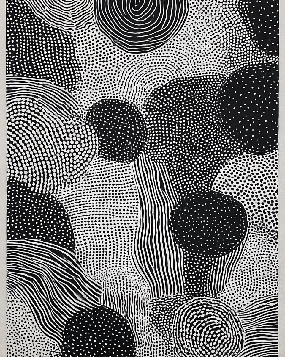 Midjourney SREF 3990 Patterned Wilderness — sample image 4