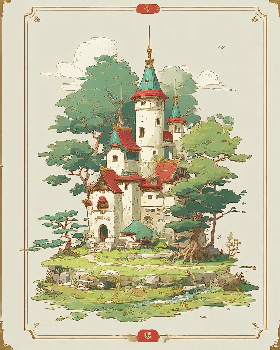 Midjourney SREF 3991 Enchanted Realms — Whimsical & Storybook Serene