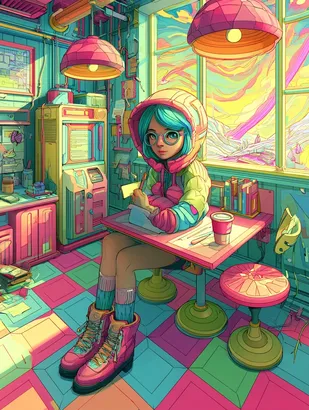 SREF 4004 Neon Dreamers