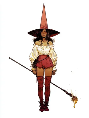 Midjourney SREF 4057 Crimson Enchantress — sample image 2