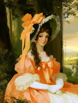Midjourney SREF 4058 Rococo Elegance — sample image 2
