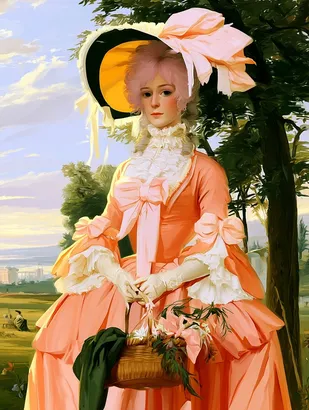 Midjourney SREF 4058 Rococo Elegance — sample image 4