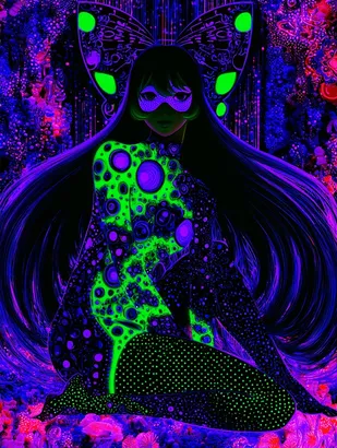Midjourney SREF 4062 Neon Visions — sample image 2