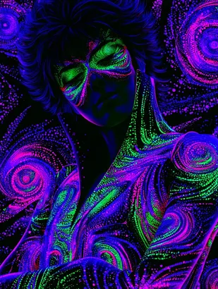 Midjourney SREF 4062 Neon Visions — sample image 3