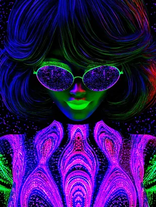 Midjourney SREF 4062 Neon Visions — sample image 4