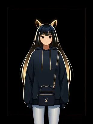 SREF 4070 Urban Anime Elegance