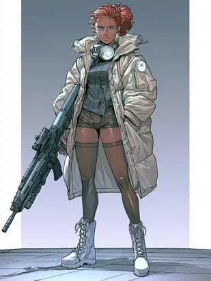 Midjourney SREF 4089 Cybernetic Sentinels — sample image 3