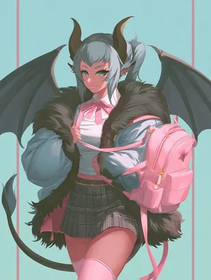 SREF 4098 Demon Schoolgirl