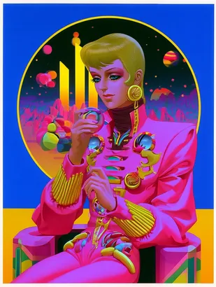 Midjourney SREF 4117 Neon Majesty — Cyberpunk Futuristic