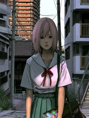 Midjourney SREF 4120 Tokyo Vigilante — sample image 2