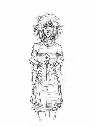 Midjourney SREF 4121 Ethereal Warrior — sample image 2