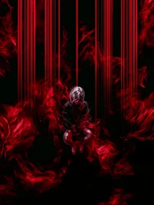 Midjourney SREF 4127 Crimson Ascension — sample image 2