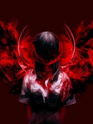 Midjourney SREF 4127 Crimson Ascension — sample image 4