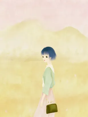 Midjourney SREF 4133 Ethereal Wanderer — Anime Serene