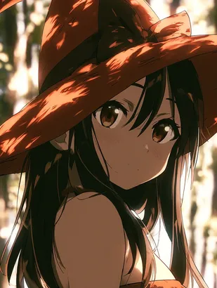 Midjourney SREF 4135 Sunlit Wanderer — Anime Serene