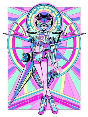 SREF 4156 Cyber Divine Priestess