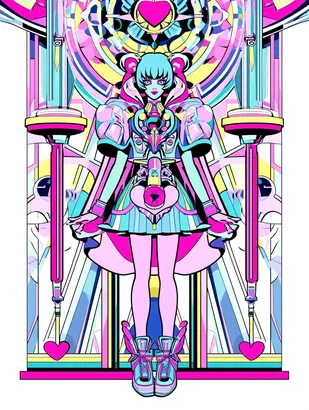 Midjourney SREF 4156 Cyber Divine Priestess — sample image 3