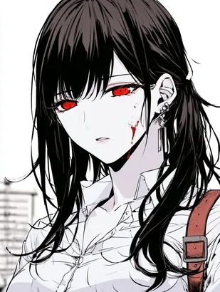 Midjourney SREF 4159 Crimson Gaze — sample image 4