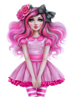 SREF 4173 Pink Candy Dreams