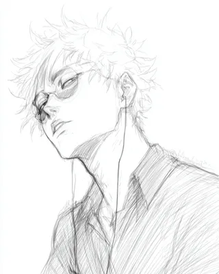Midjourney SREF 418 Sketch Portraits — Anime Mysterious
