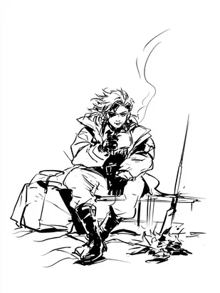 Midjourney SREF 4209 Ink Rebels — sample image 4