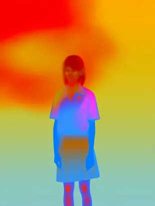 Midjourney SREF 4211 Chromatic Youth — sample image 3