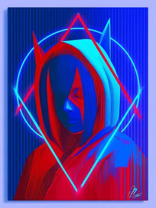SREF 4257 Neon Reverie